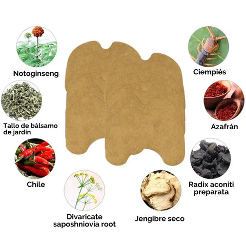 Promo 5 Pack Parche alivio dolor de rodilla