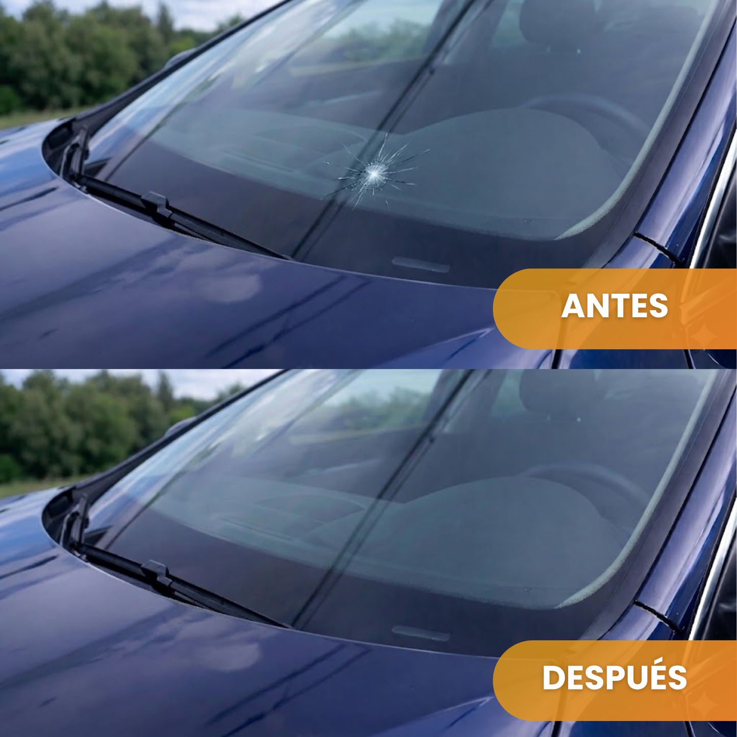 Kit Reparador de Vidrios y Parabrisas
