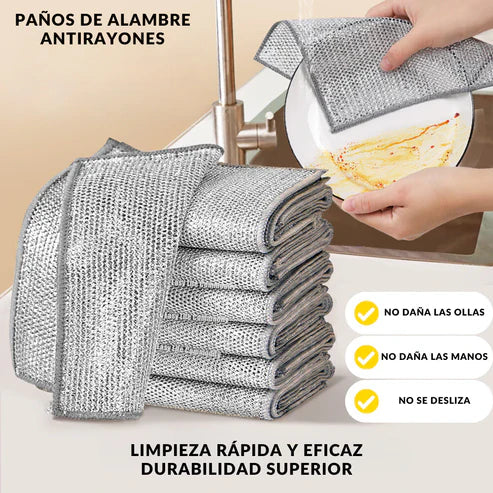 Pack 5 Paños de Aluminio - CleanPro