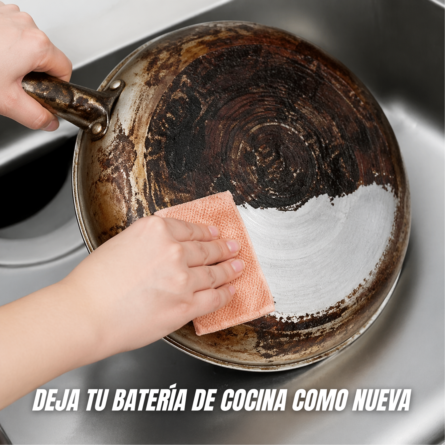 Pasta limpiadora de óxido y grasa PROMO 3X1 - Tus ollas más brillantes que nunca