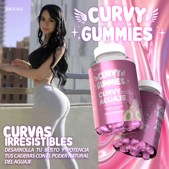 🍑 Curvy Gummies – Resalta tus curvas de forma natural