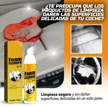 🧽 Foam Cleaner – Espuma Limpiadora Multipropósito 2x1 para Hogar y Auto