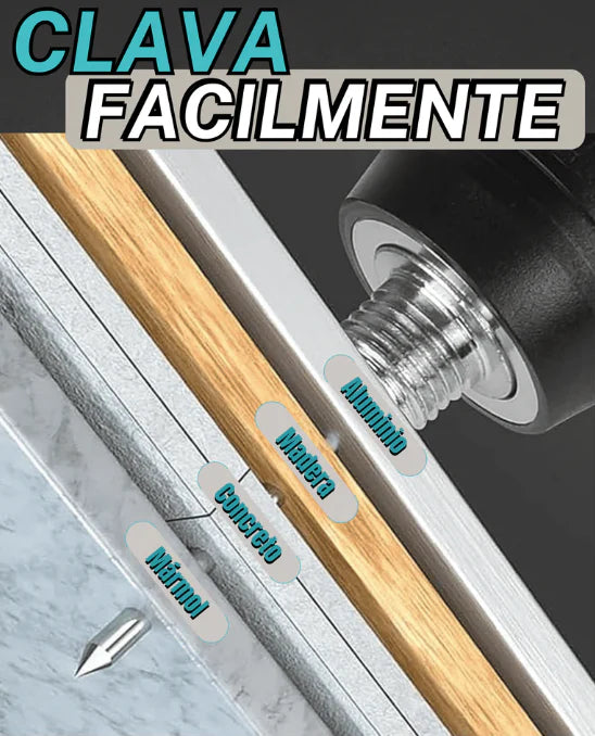 🔧 Pistola de Clavos Portátil – ¡Repara, instala y fija todo en segundos! 💥