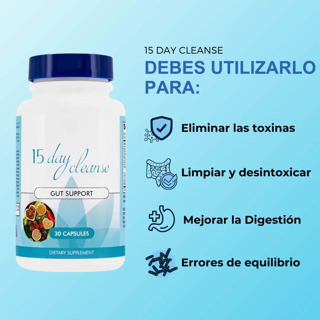 Limpieza y desintoxicación de tu cuerpo - 15 Day Cleanse