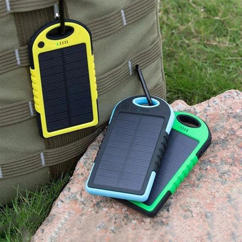 🔋 Cargador Solar Power Bank 20.000 mAh – Energía portátil donde la necesites